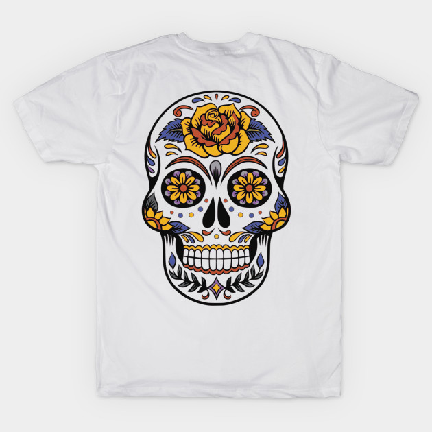 Mexican Candy Skull by BottlesOfBooks